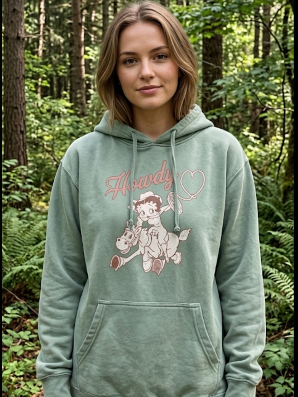 Betty Boop Hoodie Size Medium